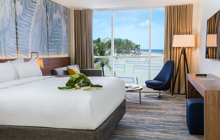the B Ocean Resort in Fort Lauderdale